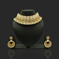 Pearl Petal Radiance Choker Bridal Set