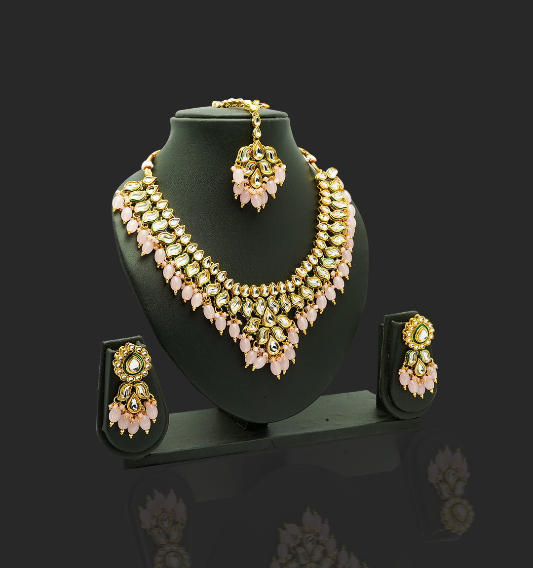Ethereal Elegance Kundan Set