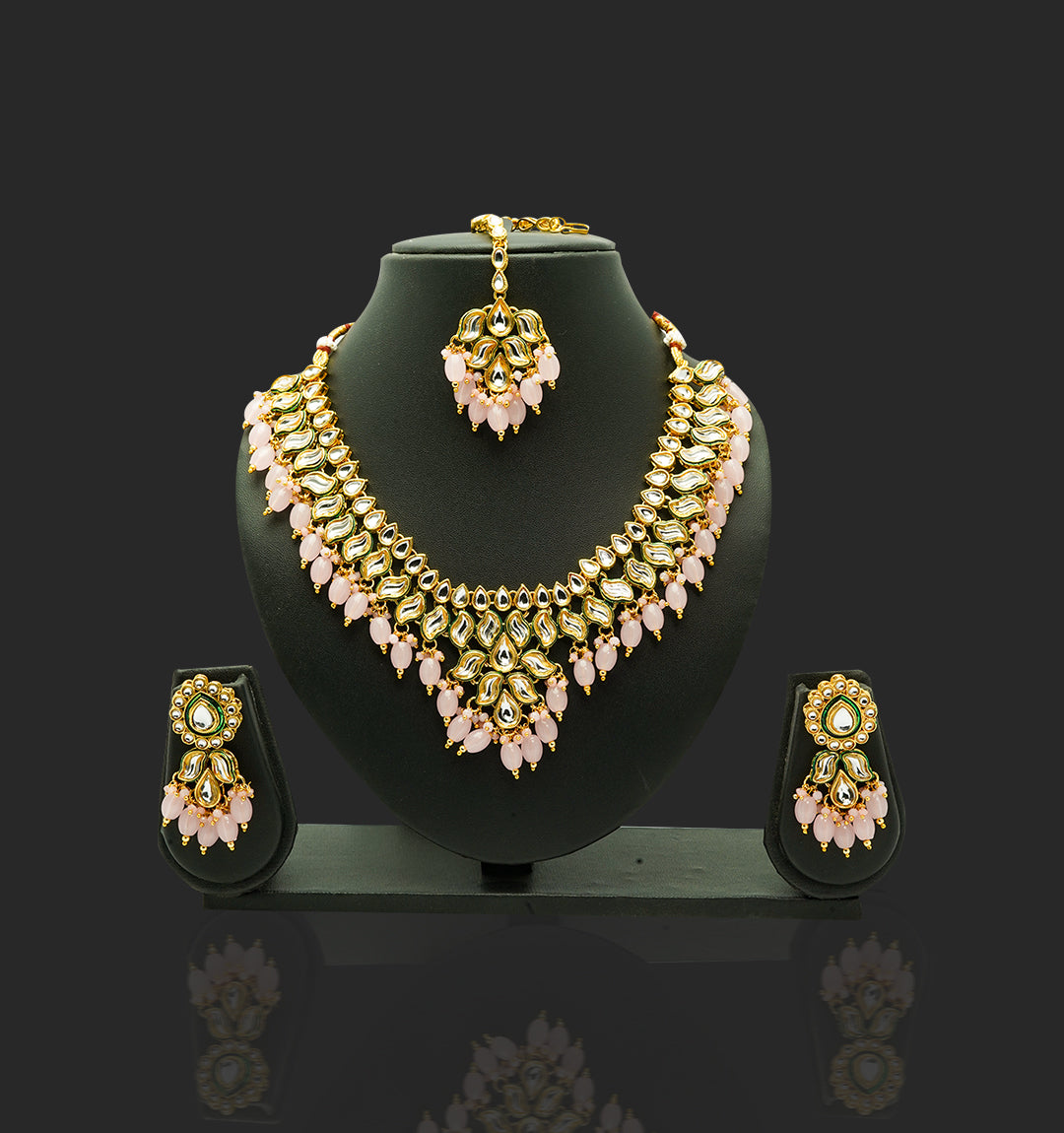Ethereal Elegance Kundan Set