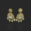 Gilded Ivory Pearl Jhumka